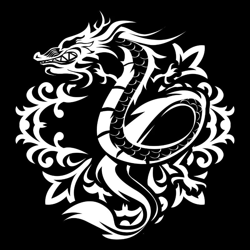 Drache ornamente