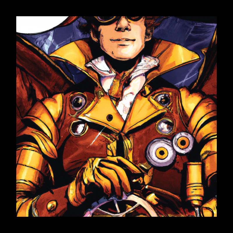 Le timonier du Zeppelin