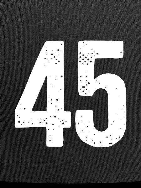 45 Numéros Blanc