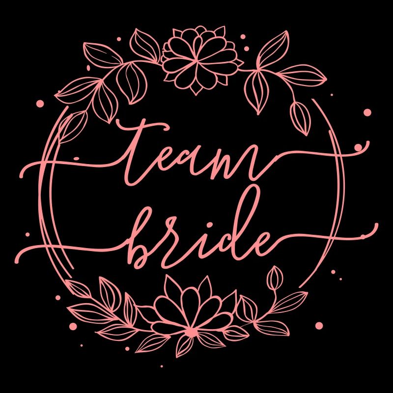 Customizable lovely team bride 2