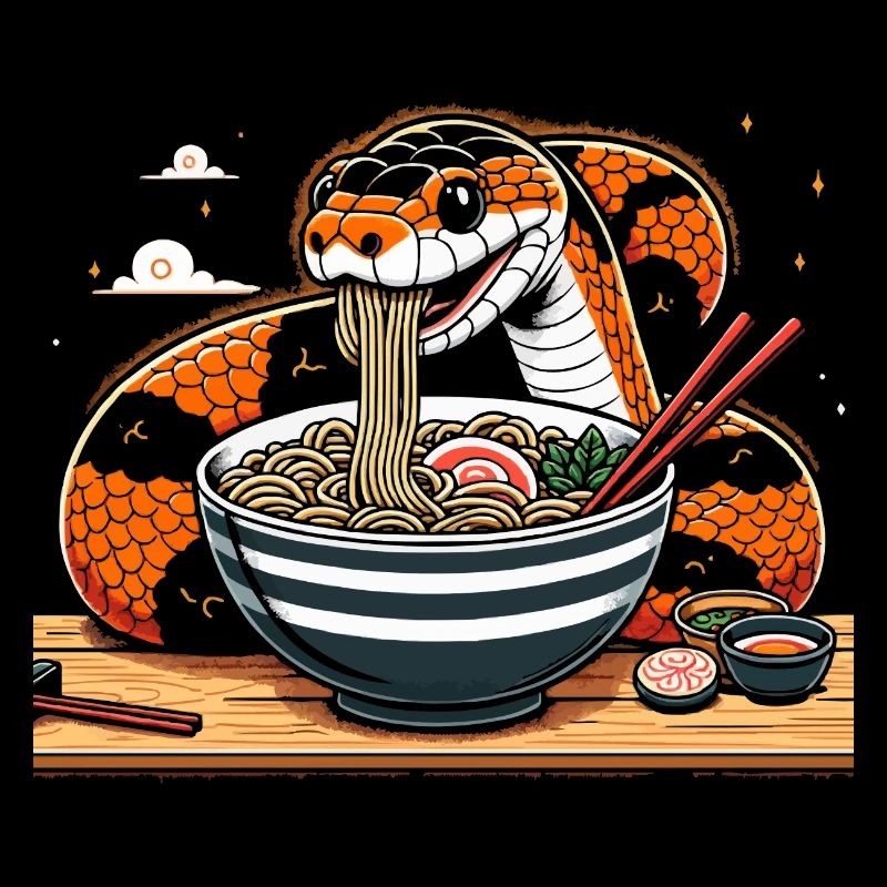 propriétaire de serpent des blés, mangeur de ramen,