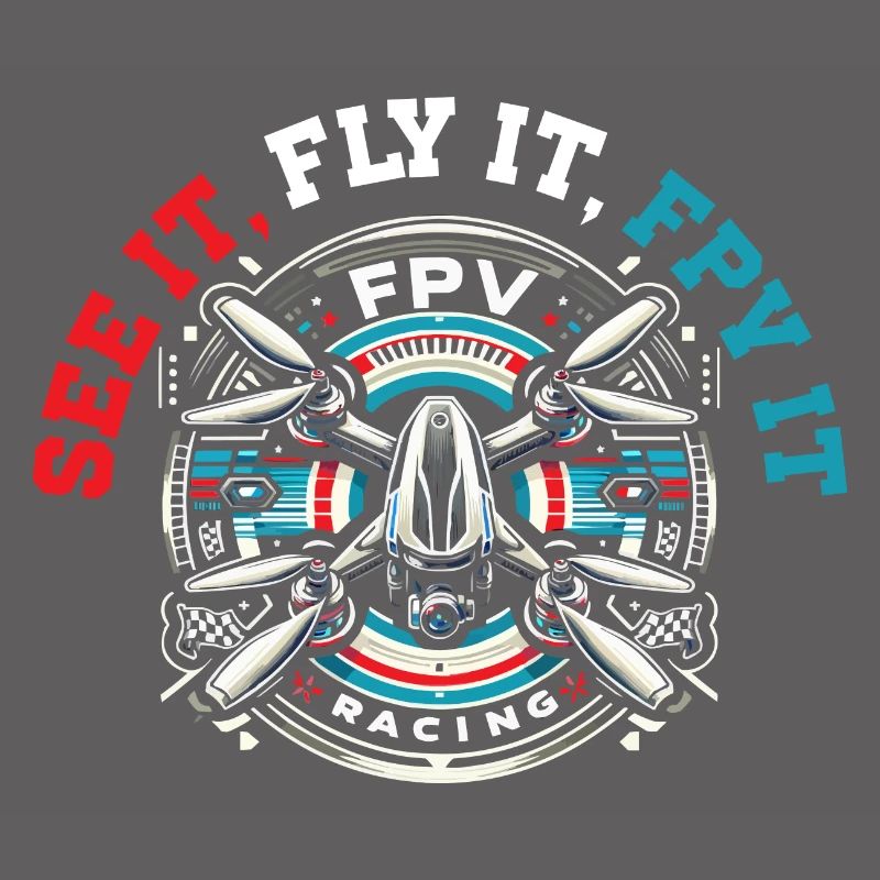 Pilote de drone FPV, télécommande
