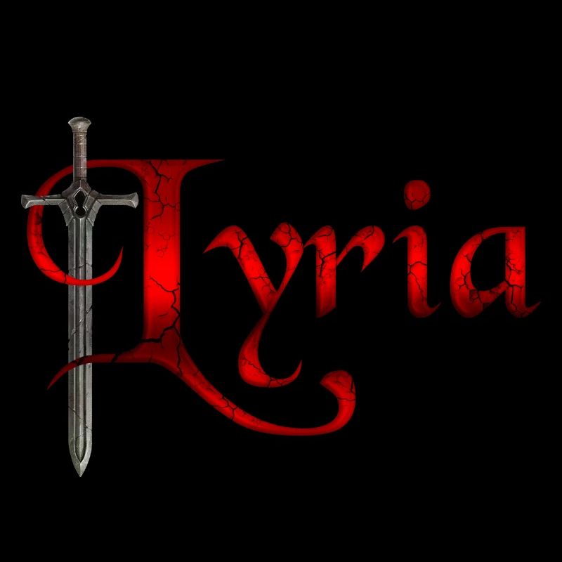 Lyria RPG Server Sword Medieval Logo