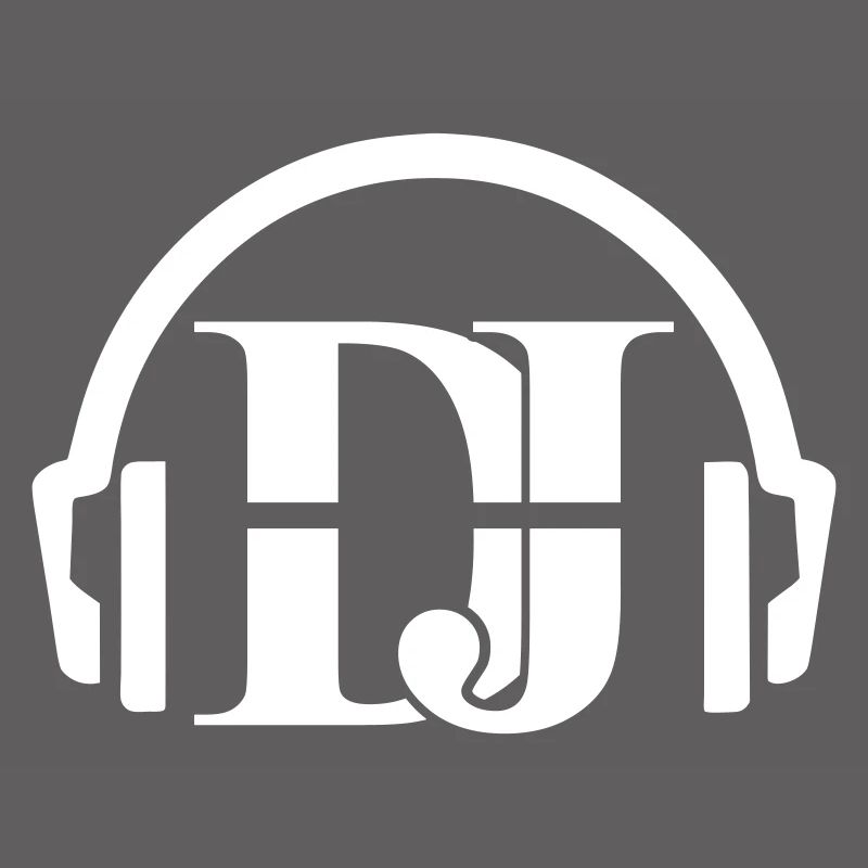 DJ Techno Design Kopfhörer und DJ