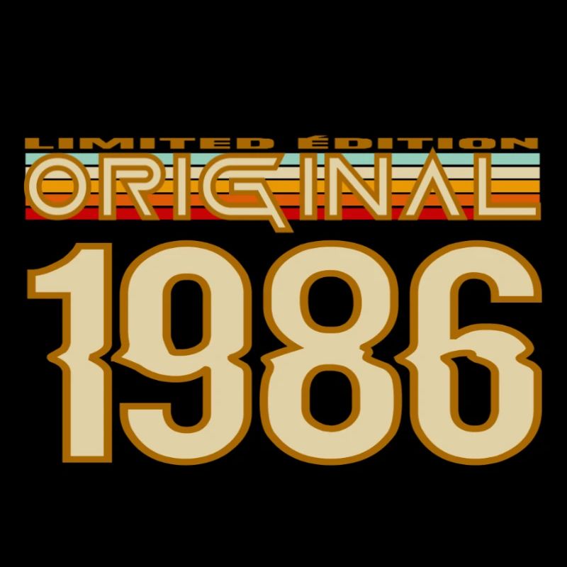 Original 1986 Retro Logo