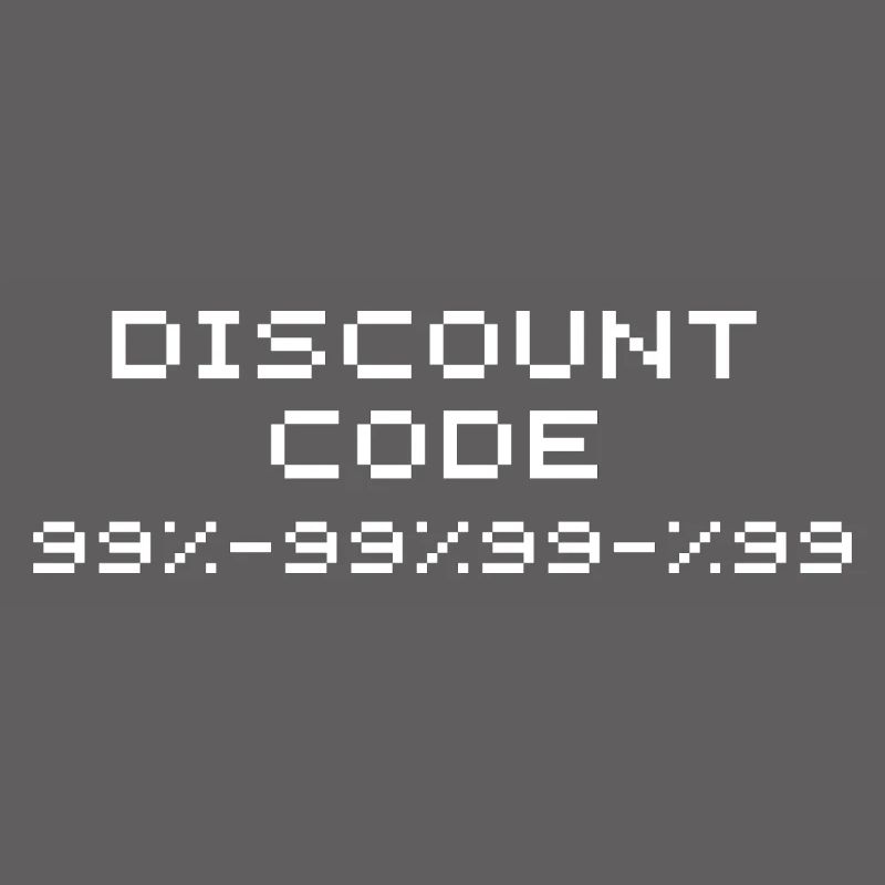 Discount code/discount code 99
