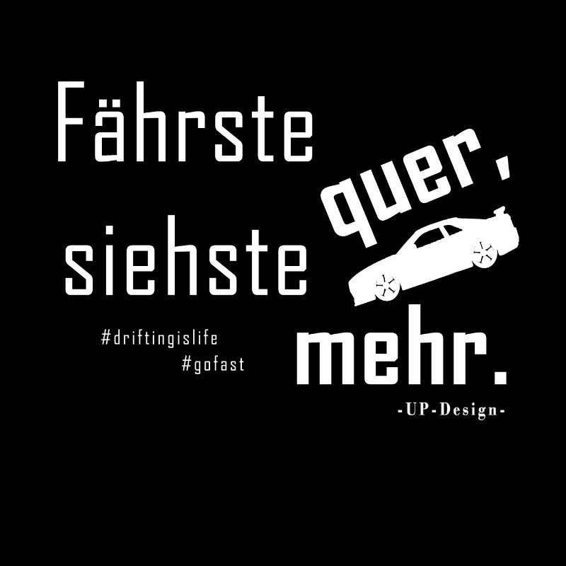 Fährste quer, siehste mehr!