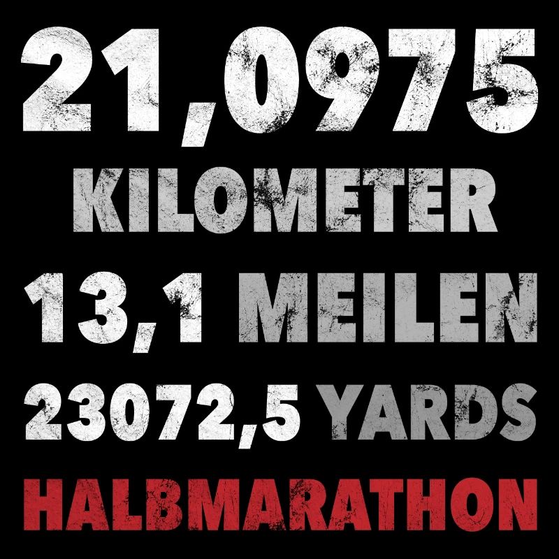 21.0975 KM Half Marathon 13.1 Miles Run Gift