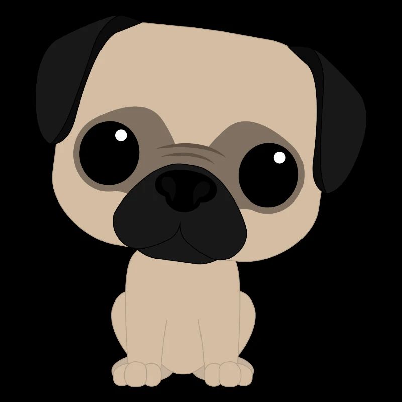 mopsiger Mops. Mops
