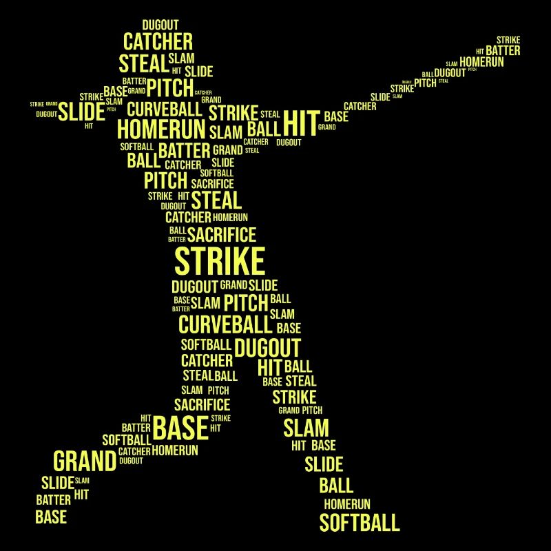 Softball proverbe pour un catcheur de softball
