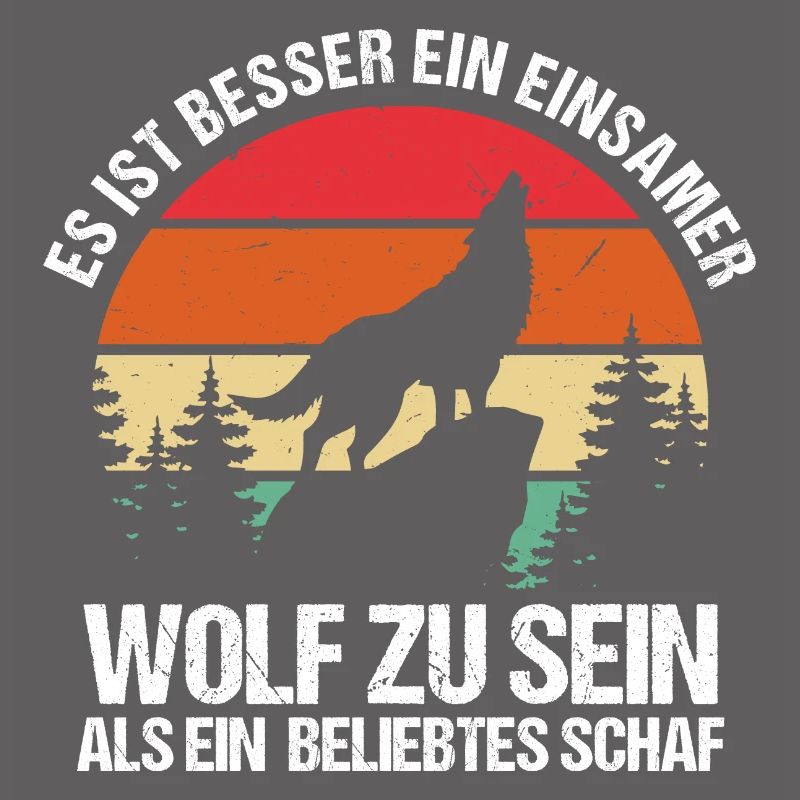 Better a lone wolf than a popular sheep