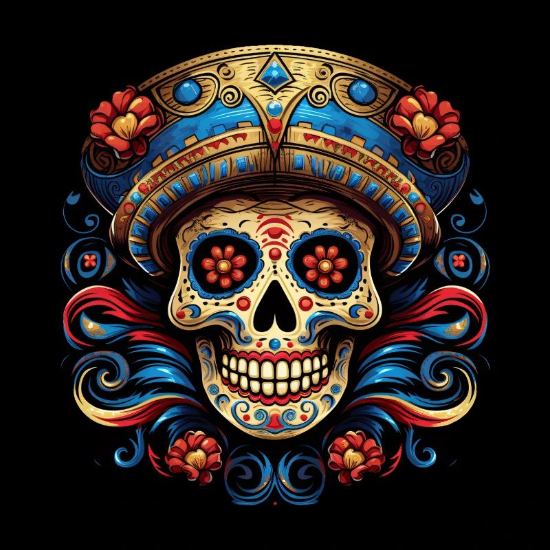 Cinco de Mayo Skull
