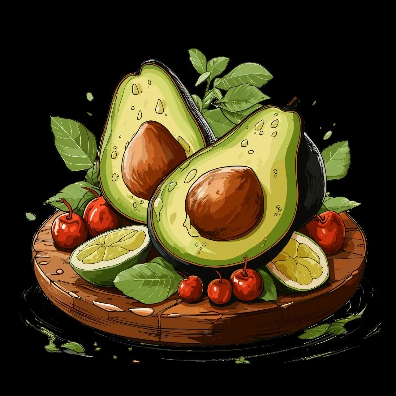 Avocado - Illustration