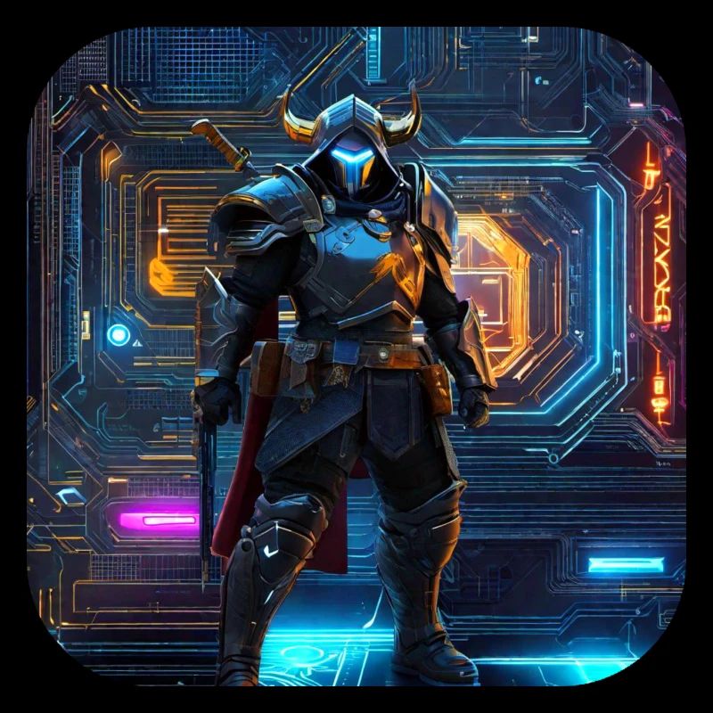Cool Cyberspace Warrior