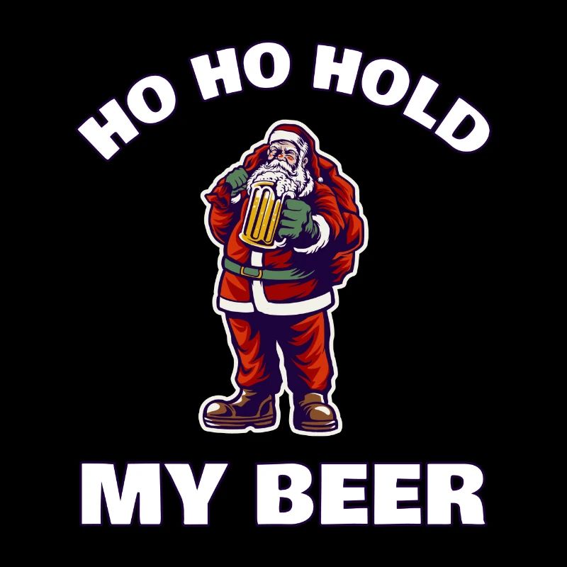 Weihnachtsmann Halte Mein Bier