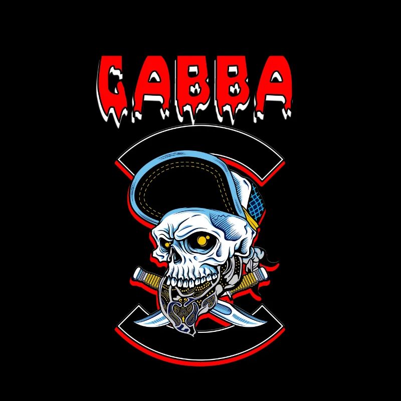 Gabba with skull