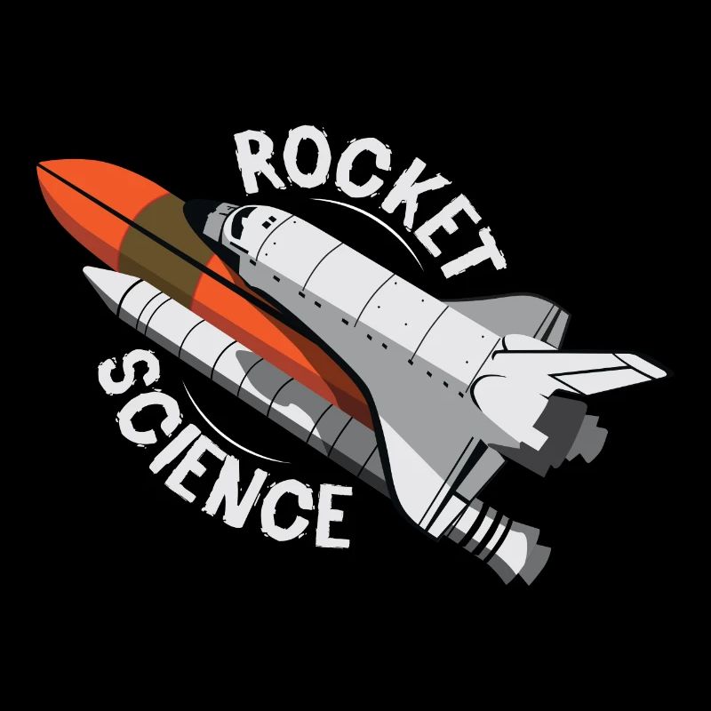 Cadeau de navette spatiale Science Rocket