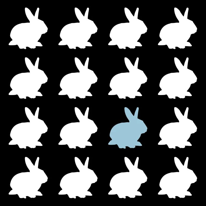 hase osterhase muster ostern