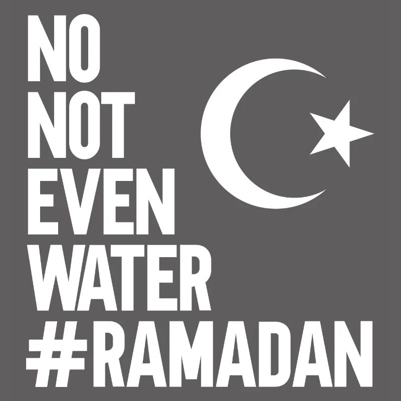 Non même pas d’eau Ramadan