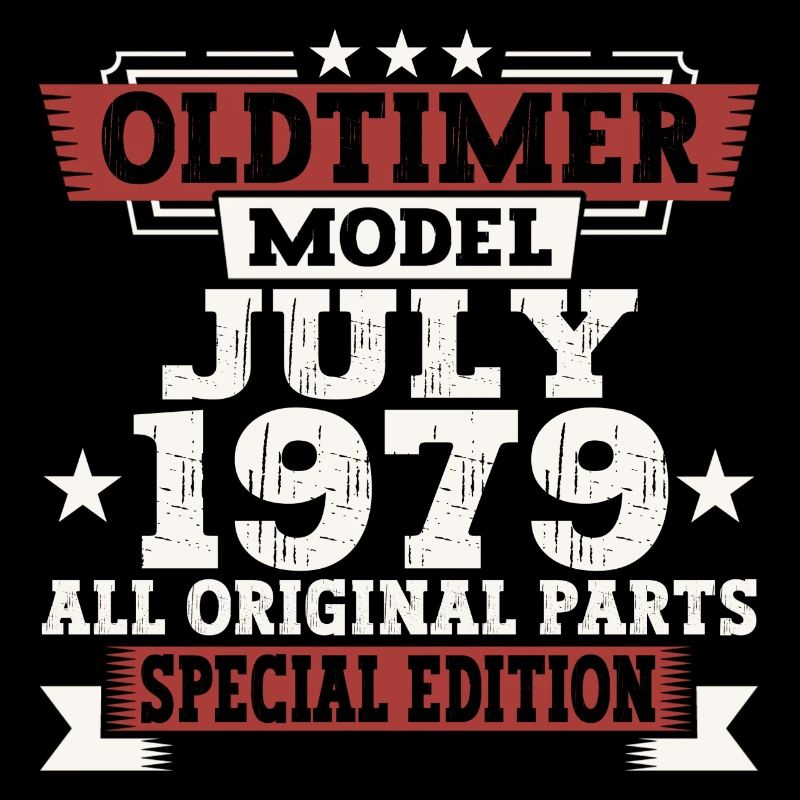 Oldtimer July 1979 43rd Birthday Gift Men
