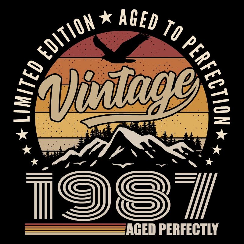 1987 38th Anniversary Gift 1987 Vintage 1987