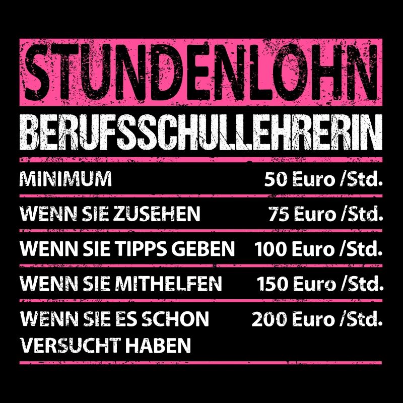 Berufsschullehrerin Berufsschule lustige Sprüche