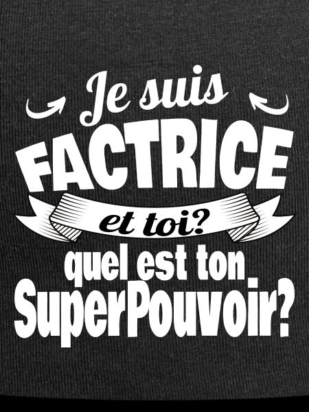 je suis factrice