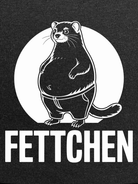 Lustiges Frettchen Essen Bierbauch Fettchen