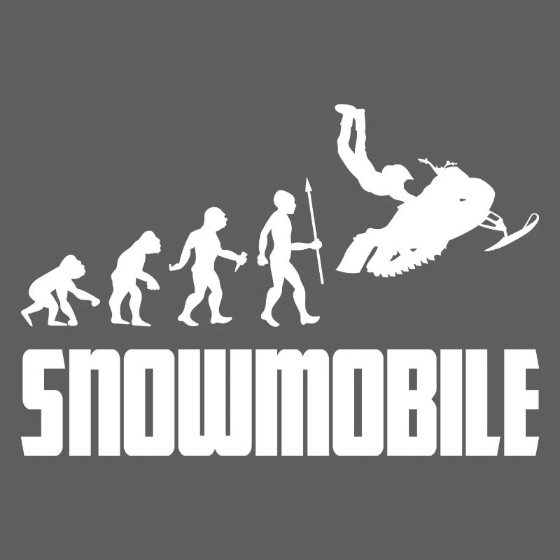 Evolution snowmobile snowmobile snow winter
