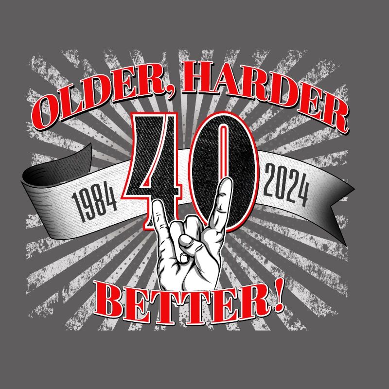 40.Geburtstag eines Metalfan oder Motorradfahrer