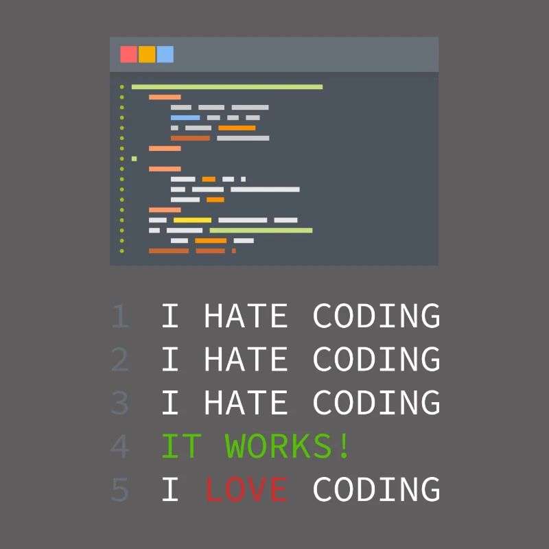 I love coding! Programmers, nerds, computers