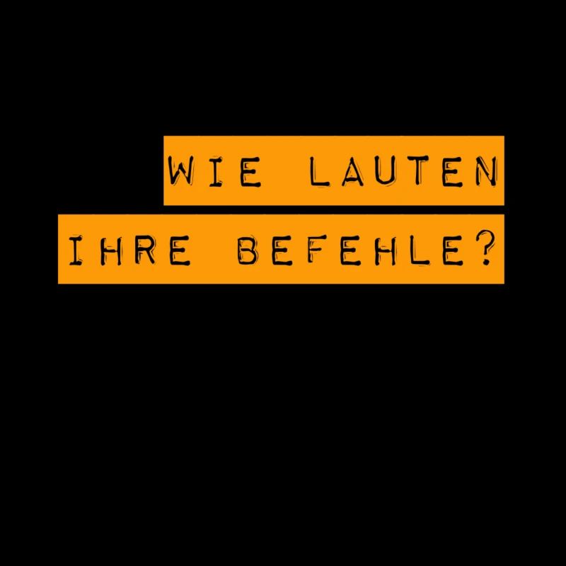 ich warte auf Befehle