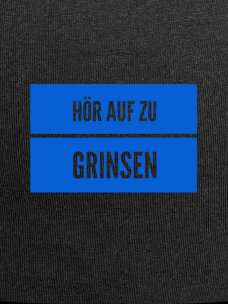 lass das grinsen