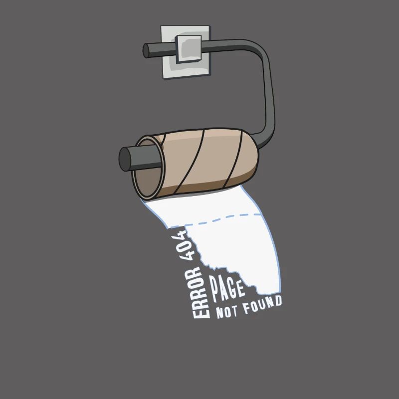 Error 404 Page Not Found. IT Browser Design
