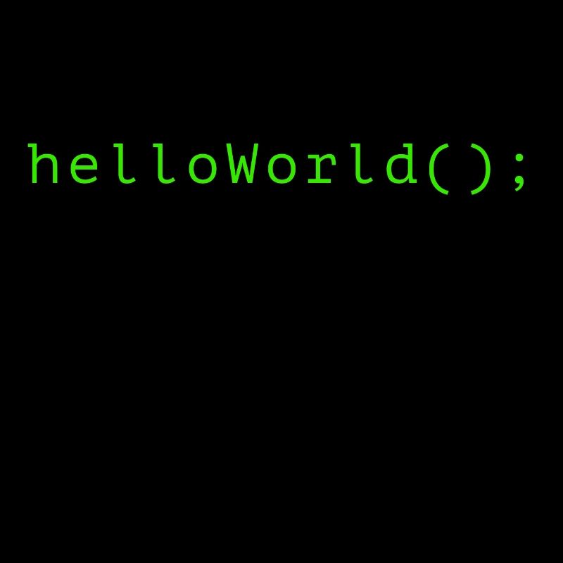Code de programme HelloWorld Codage Informatik