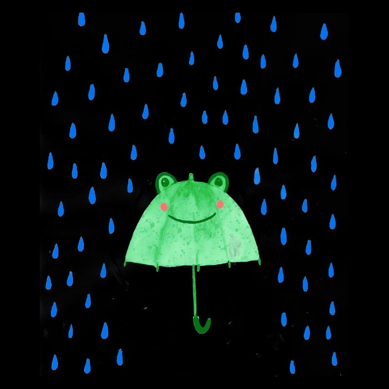 Frosch-Regenschirm