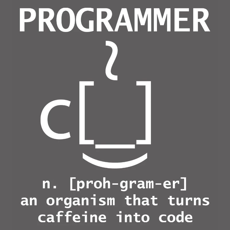 Programmeur Je transforme le café en développeur de cadeaux de code