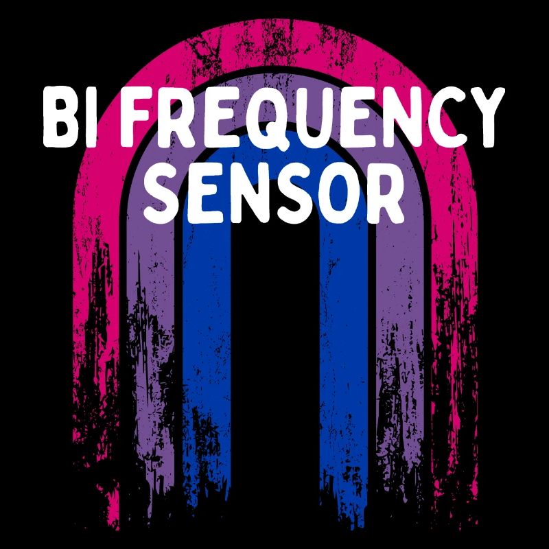 Bi Frequency Sensor Bisexual Pun Bi Pride Joke