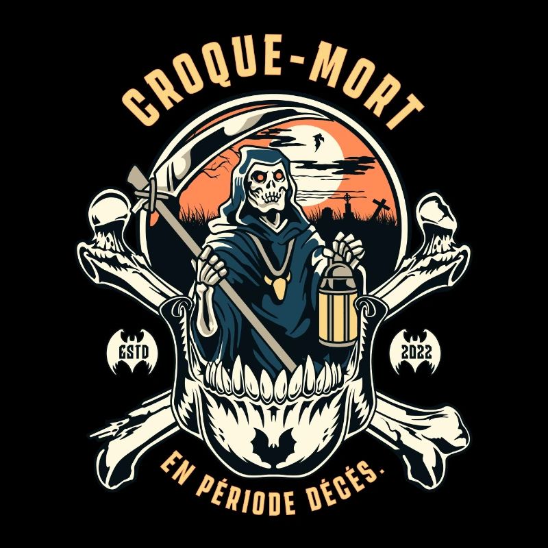 Croquemort En Période Décès