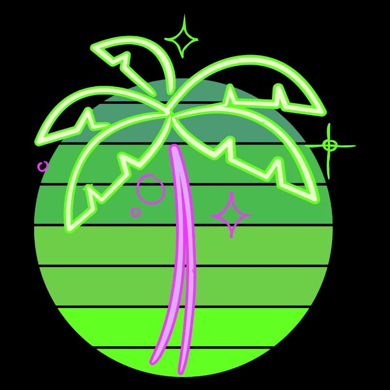 Neonpalme