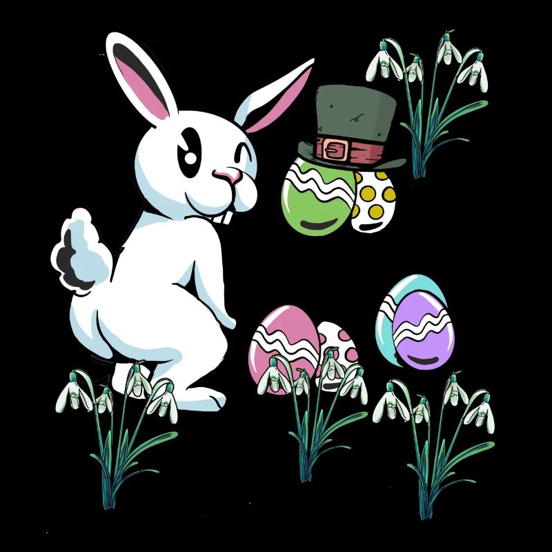 Floppy Ear Child Easter Eggs Hat Rodent Rabbit