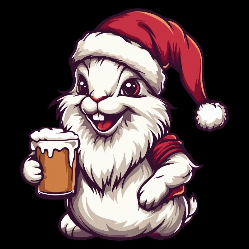 Lapin Bière de Noël Drôle