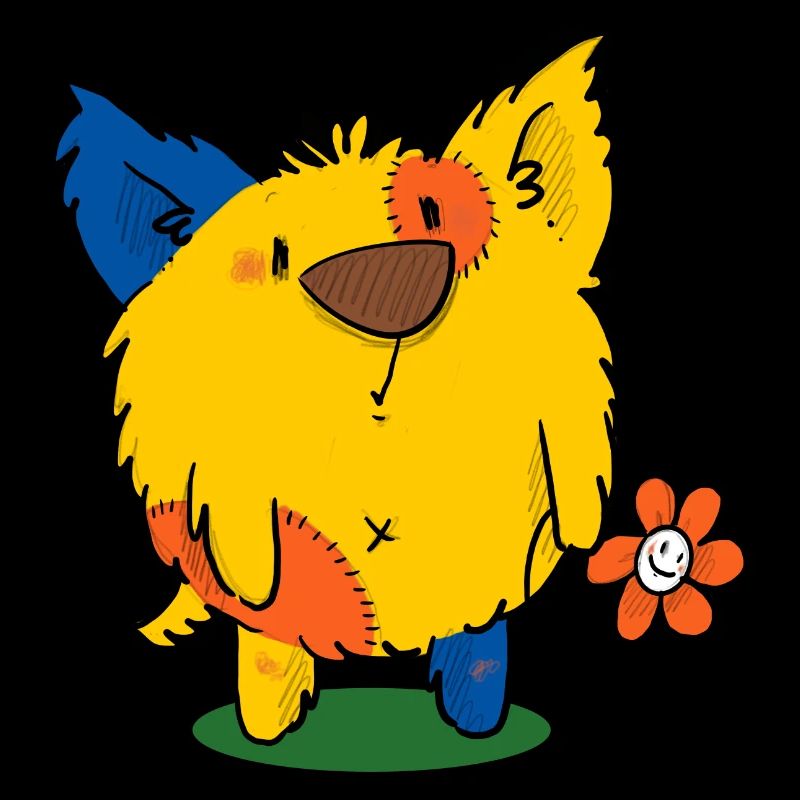 waiting for spring, Dibadoo with Flower