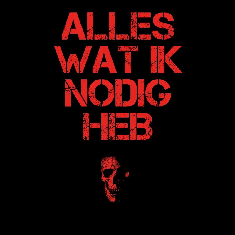 presentje wat ik nodig skull two face rocker biker