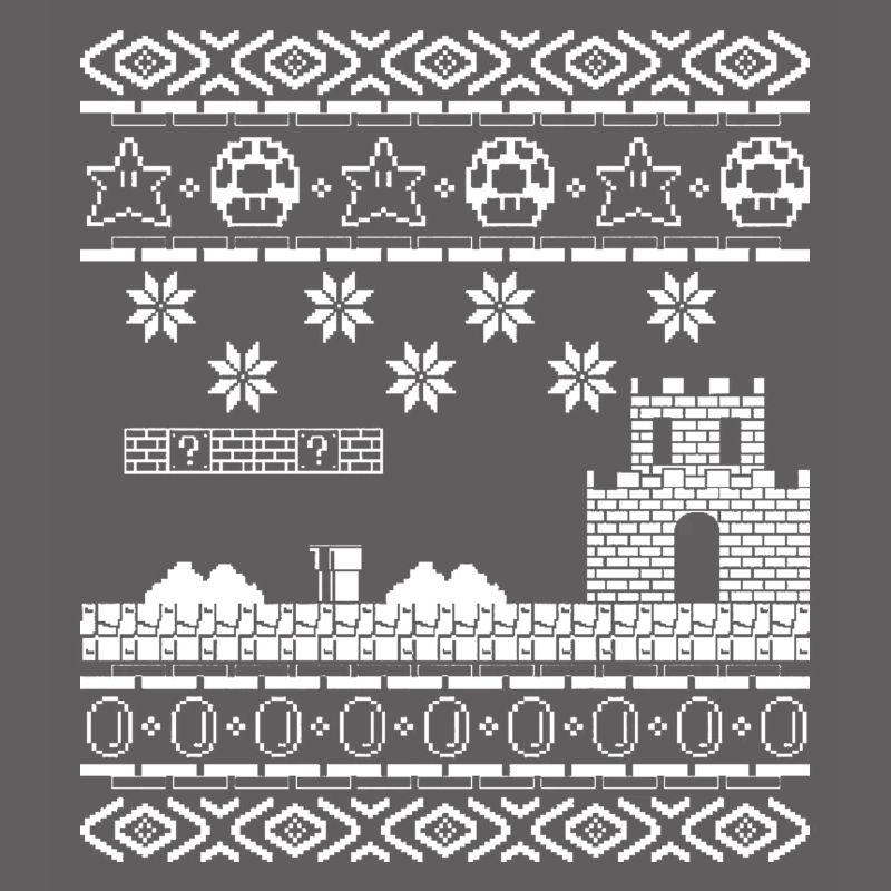 Laid de Noël Pull Oldskool poison joueurs de jeu