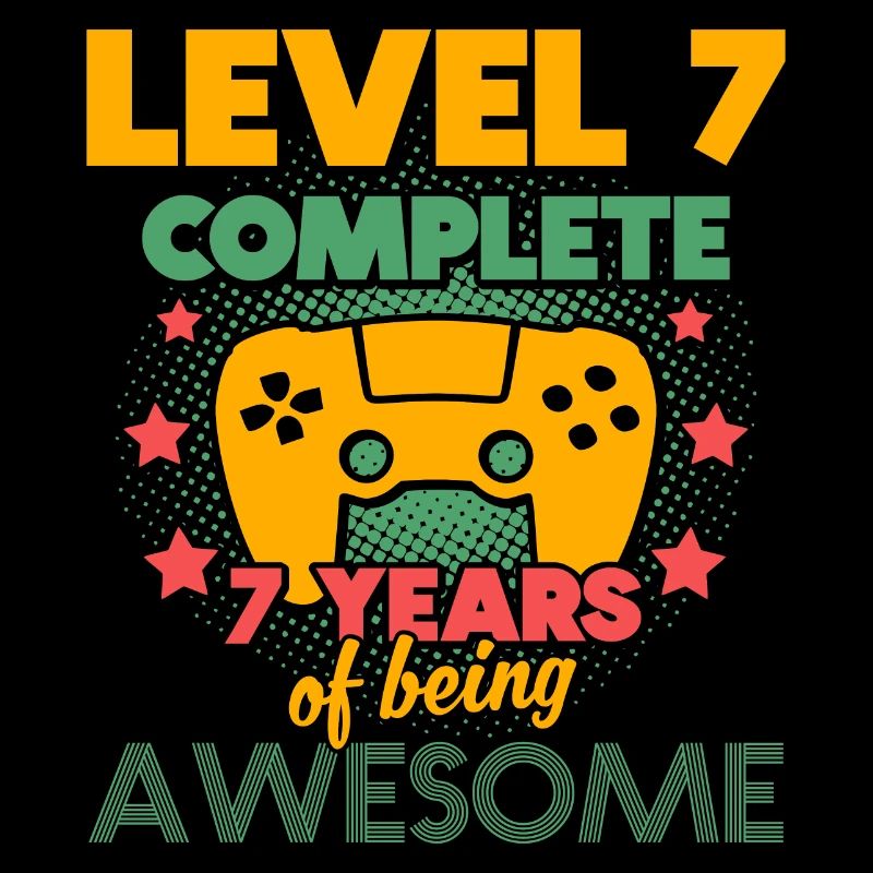 Niveau 7 Terminer le 7e anniversaire 7 ans de jeu