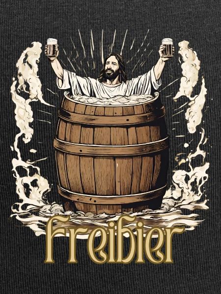 Jesus spendiert Freibier