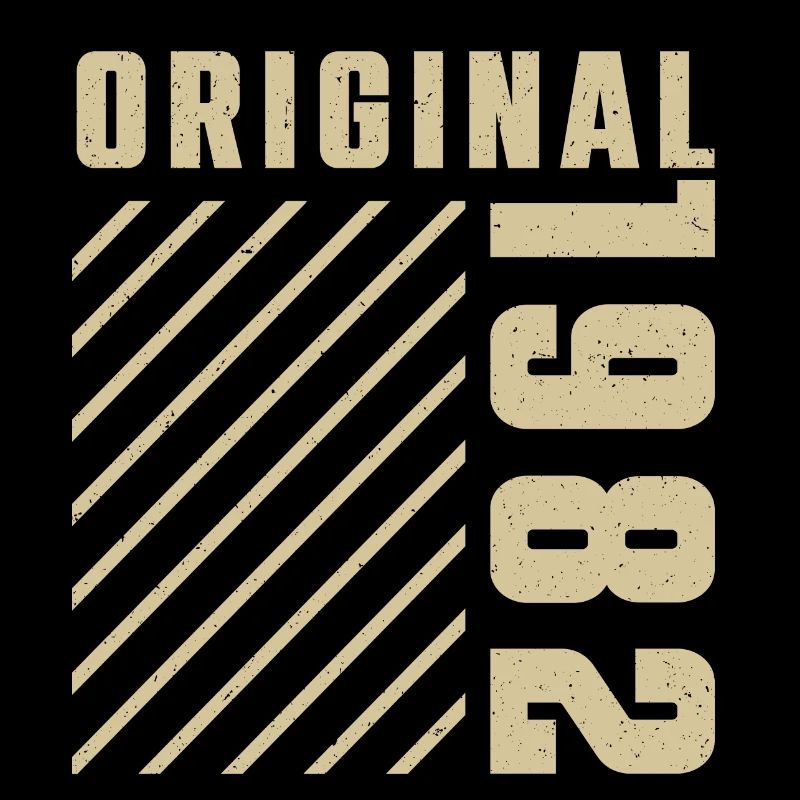 Original 1982 Authentic 1982 Vintage Bursdag