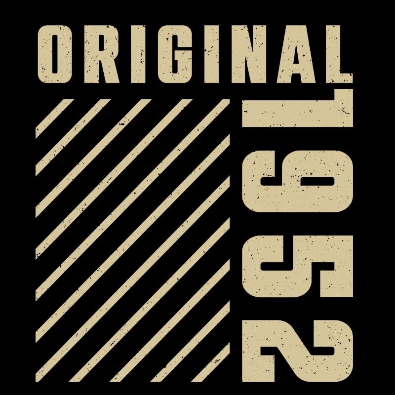 Original 1952 Authentic 1952 Vintage Bursdag