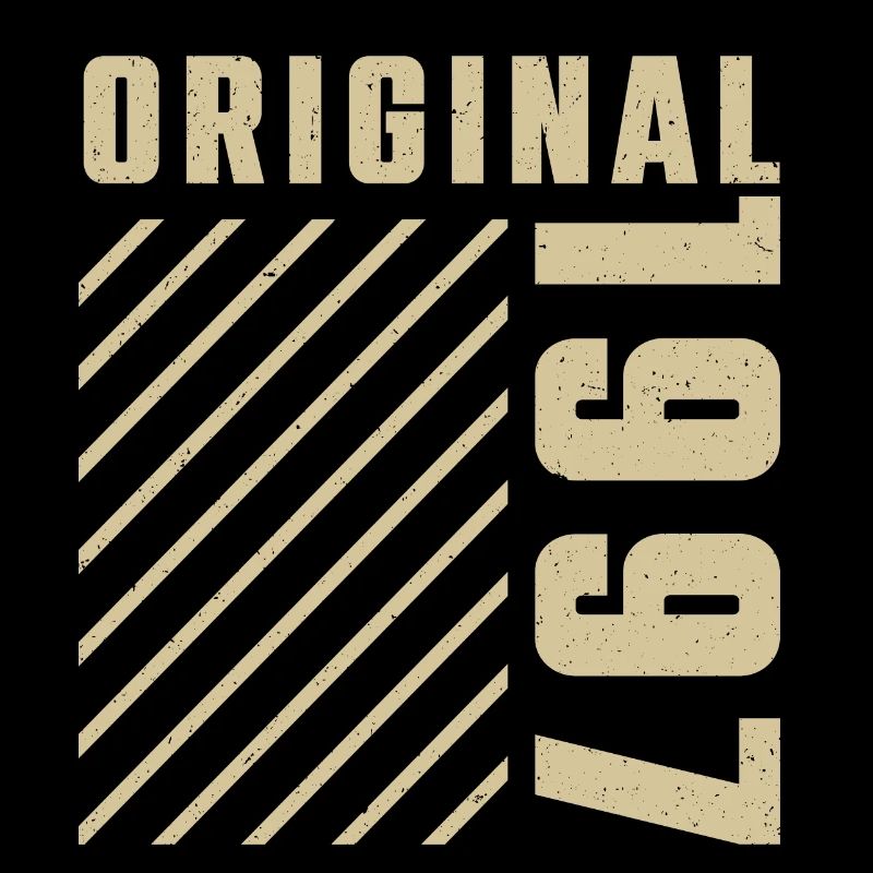 Original 1997 Authentic 1997 Vintage Bursdag